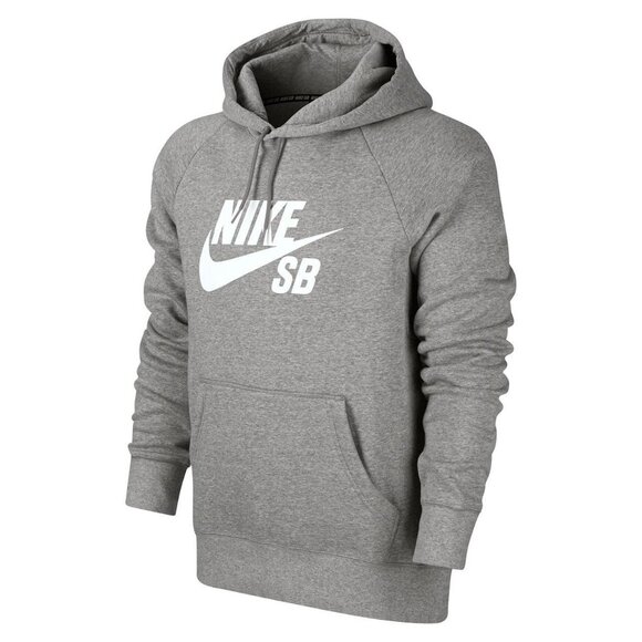 (US M Medium) **DEADSTOCK** Nike SB Skateboarding Hoodie Grey - Picture 2 of 4